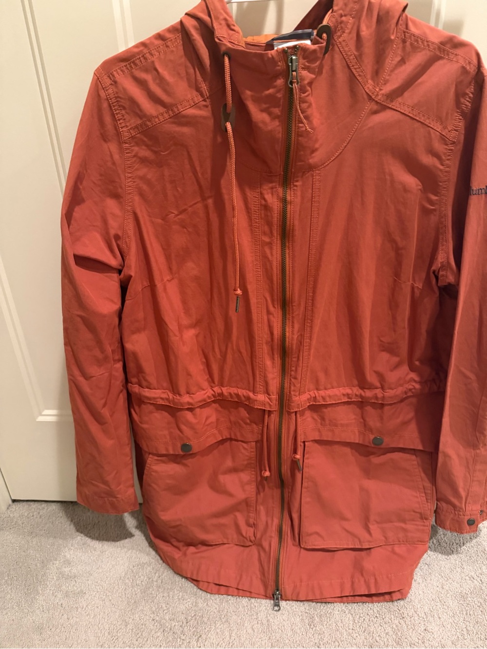 Columbia Women's Hooded Utility Jacket - Rust